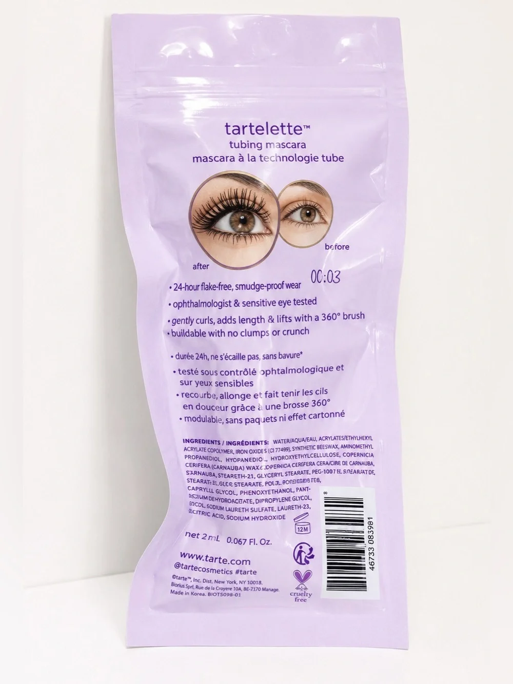 Liquid Eyeliners & Tarte Mascara-3 Mini’s-NEW